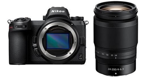 Nikon Z 6II negra + lente Z 24-200 mm f/4-6.3 VR