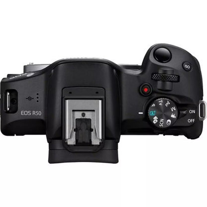Canon EOS R50 (black) + RF-S 18-150 mm f/3.5-6.3 IS STM