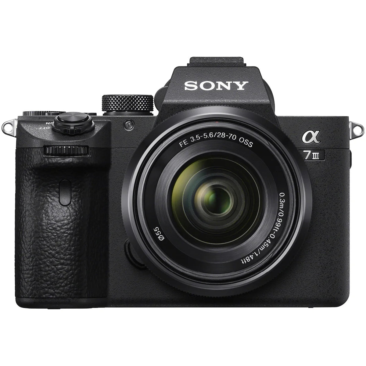 Sony Alpha 7 III negra + lente FE 28-70 mm f/3,5-5,6 negra