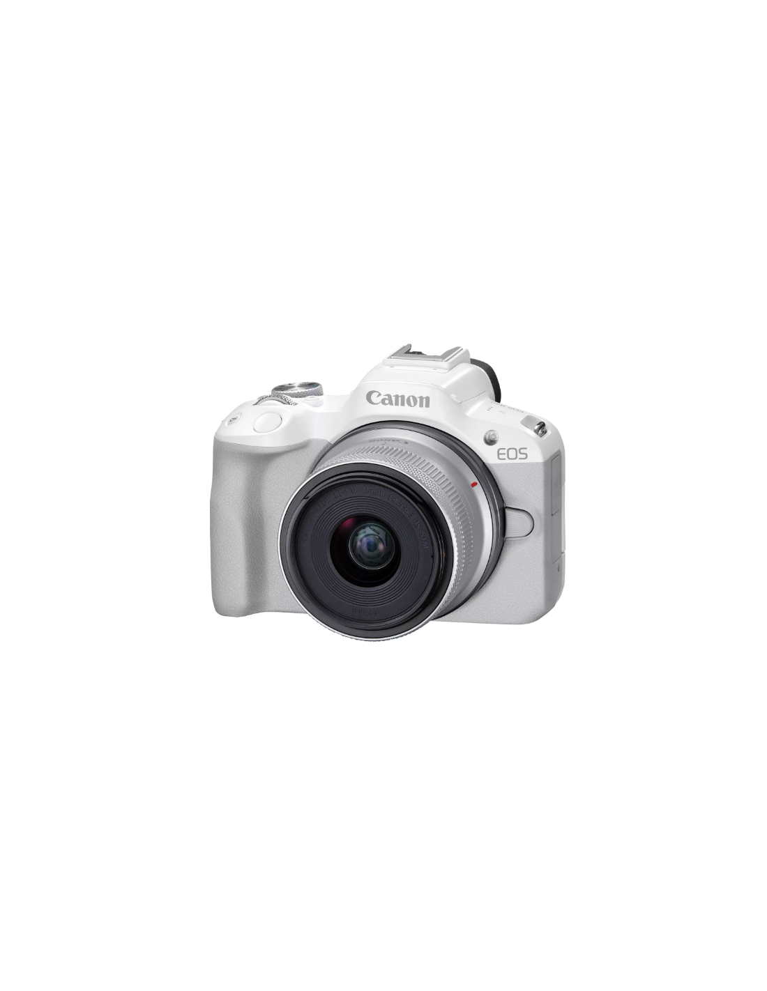 Canon EOS R50 (blanca) + RF-S 18-45 mm f/4,5-6,3 IS STM